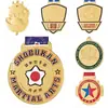 Conjuntos de Medalhas Personalizadas para Honra da Equipe, Medalhas Esportivas Metálicas Comemorativas para Corrida e Maratona, Produção de Medalhas Personalizadas