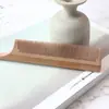 Pente para Modelar Cabelo de Sândalo Verde com Cauda Pontiaguda, Pente de Agulha para Alisar Cabelo, Massagem, Cabo de Bambu, Cuidados com o Cabelo, Gravado, Atacado do Fabricante