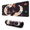 Amazon Hot Cat Alfombrilla de Ratón Grande Rosa Linda para Escritorio de Chica Alfombrilla Grande para Teclado de Computadora de Oficina