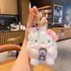 Colgante Cinnamoroll Adorno Pequeño Muñeco de Peluche Máquina de Garra Juguete de Peluche Adorno Colgante Llavero al por Mayor Muñeca de Trapo Linda