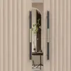 Manija Cilíndrica China en Stock Hotel de Lujo Oficina Puerta de Cristal Doble Apertura Pasamanos de Acero Inoxidable Grabado
