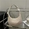 Bolsas Artesanais para Mulheres 2025 Nova Moda Tendência Retro Bolsa Tote de Palha Versátil Grande Capacidade Bolsa de Ombro para Mulheres