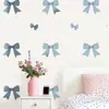 Pegatinas de Pared con Combinación de Moños Personalizados de Colores Transfronterizos Pegatinas para Ventanas Decoración de Paredes Dormitorio Sala de Estar Decoración de Pared de Fondo Pegatinas de Pared