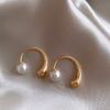 Brincos Românticos em Forma de Gota d'Água Estilo Francês para Mulheres, Modernos e Elegantes, Novo Estilo Popular, Brincos de Tarraxa Simples, Brincos Criativos de Celebridade da Internet