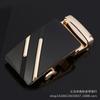 Cinturón casual de negocios para hombre hebilla automática 4CM hebilla de aleación marcando LOGO clip de cinturón fábrica mayoreo