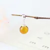 Difusor Aromaterapia Aceite Esencial Colgante de Perlas DIY Chapado en Cobre Oro Real Colgante Collar Pendientes para Mujeres Fabricante Mayorista