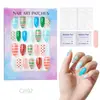 24 Peças de Unhas Postiças Usáveis para Adultos Produtos Acabados Transfronteiriços Patches de Manicure de Alta Qualidade Manicure Amêndoa Removível Atacado