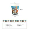 Set de Fiesta de Cumpleaños y Festividades para Niños de los Vengadores Banderines Vasos de Papel Platos de Papel Máscaras Set de Vajilla para Fiesta