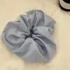 Estilo Coreano Tazón Grande Simple Retro Estilo Francés Alta Elasticidad Cuadros Elegante Cuerda para Atar el Cabello Celebridad de Internet de Corea del Sur Amarillo Ganso Cuerda para el Cabello