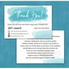 Tarjeta de agradecimiento fresca y romántica transfronteriza en idioma extranjero tarjeta de elogio de comercio exterior de Amazon tarjeta de servicio posventa tarjeta de paquete de certificado de regalo