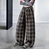 Suéter cárdigan de bloques de color retro con bordado de dibujos animados para mujer 2026 Otoño Invierno Nuevo estilo coreano tejido holgado informal
