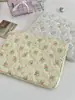 52191 Corea del Sur ins Almacenamiento para Tablet Lindo Conejo Bordado con Diamantes 11/13/15 "Almacenamiento para Notebook
