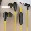 Auricular de cable para teléfono móvil, auricular intrauditivo con cable con gancho para oreja y MIC, fabricante Pingguo RH-1047