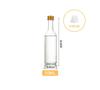 Mini garrafa de vinho de vidro de tamanho pequeno 50ml camélia azeite de oliva trial garrafa split 30ml garrafa de licor de cristal