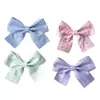 Acessórios de Laços Coloridos Pendurados em Formato de Coração Fofos, Sacos para Meias, Materiais de Decoração para Bonecas de Animais, Capas de Celular DIY, Acessórios de Cabelo