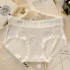 Algodón Antibacteriano 10A de Color Contrastante Retro con Entrepierna Extendida Ropa Interior para Mujer Tipo Algodón Puro para Bebé Encaje de Algodón Ropa Interior para Niña