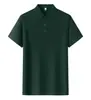 2026 Lyocell 10A Camisa Polo Antibacteriana Excelente Qualidade Roupa Pura Sensação Fresca Roupas de Trabalho Estampa Bordado Roupa de Trabalho de Alta Qualidade Verão