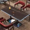 Cafetería Tienda de Té de Leche Retro Sofá de un/doble asiento Salón de Música Pequeño Bar de Vinos Cabinas de Restaurante Occidental Mesas y Sillas