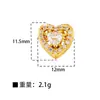 Nuevas Cuentas Espaciadoras de Cobre, Personalizables, Colgantes Clásicos Versátiles de Moda, Venta Directa desde la Fábrica de Joyería de Origen, Wholesale, Cadena No Incluida