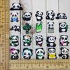 Nuevos Zapatos Agujeros Panda DIY Zapatos Zapatos Florales Accesorios Zapatos Zapatos Decorativos Accesorios Zapatos PVC Goma Suave Zapatos Florales Amazon
