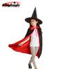 Disfraces de Mago Ropa Decoración de Halloween para Niños Suministros Capa de Actuación Sombrero Mágico Sombrero de Mago Accesorios