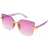 Nuevas Gafas de Sol de Moda Europeas y Americanas Tendencia Influencer Selecciona Gafas de Sol de Gama Alta Sin Marco 131 Bb02 1