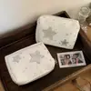 Bolsa de Maquillaje de Estrella para Mujer, Bolsa de Almacenamiento Portátil, Bolsa Pequeña, Bolsa para Cámara, Bolso de Mano Multifuncional para Viajes, Artículos Varios, Listo para Enviar