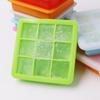 Recomendado de fábrica com tampa grade 9 silicone pacote de gelo DIY molde de gelo bebê suplemento alimentar bebê caixa suprimentos de cozinha