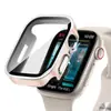 Adecuado para applewatch Funda Protectora de Película Borde Recto Funda para Reloj Funda para Apple Watch s9 Película Pieza Única s8 Funda Impermeable