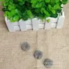 Ventas Directas de Fábrica Joyería Estilo Coreano Accesorios para Ropa Malla Elástica Bolas Hechas a Mano Bola de Malla Bola de Pelo Hecha a Mano DIY