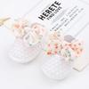 Zapatos de Bebé con Lazo Lindo Zapatos de Bebé Coreanos INS Primavera Verano Otoño 0-1 Año Suela Suave Zapatos para Bebés y Niños Pequeños Tendencia