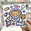 Benny Oso Dibujo Animado Lindo ins Taza Térmica Taza Panza Grande Pegatina pvc Taza de Agua Pegatina Impermeable Pegatina para Diario