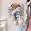Tênis Verde Menta Estilo Coreano 2026 Novo Modelo Tênis Verde Menta para Mulheres Original Nicho Retrô Casual Sola Grossa Sapatos de Treino Alemães