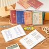 Série de Textos Criativos Inspiradores Capa de Borracha A7 livro material escolar para toda a turma Prêmio de Incentivo mini caderno pautado horizontal