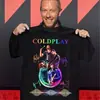 Camiseta de Algodón Unisex para el Tour Mundial 2025 de la Nueva Banda Coldplay Transfronterizo