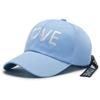 Sombrero Primavera y Otoño Nuevo Gorra de Béisbol con Cinta Bordada Gorra Personalizada Sombrero para el Sol para Exterior Sombrero de Viaje Sombrero para Pareja