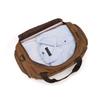 Bolsa de Viaje de Lona de Gran Capacidad Estilo Europeo y Americano, Bolsa de Viaje para Hombres y Mujeres, Bolsa de Equipaje de Color Sólido, Venta al por Mayor por Fabricante