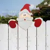 Cerca Quente Transfronteiriça Vizinho Curioso Cercamento Divertido Velho Homem Jardim Externo Cerca Decorativa Logo
