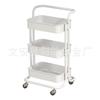 Carrito de almacenamiento móvil para el hogar, Estante de almacenamiento para peluquería y uñas, Carrito de salón de belleza multicapa al por mayor