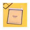 Bolsa Simples de Moda EVA Transparente Fosca Embalagem de Roupas Bolsa de Armazenamento Autovedante Impermeável Descartável Portátil