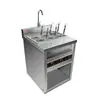 Estufa Vertical de Seis Hoyos para Cocinar Fideos, Acero Inoxidable Comercial Olla Caliente Picante para Fideos, Máquina de Cocina de Gas Ahorradora de Energía para Sopa de Fideos y Dumplings
