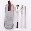 Conjunto de Talheres Ocidentais de Aço Inoxidável Fornecimento Direto da Fábrica Pode Ser Personalizado com logotipo Hotel Restaurante Talheres Públicos