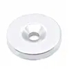 Agujero Avellanado Redondo Diámetro 22-60* Espesor 3-10mm Imán con Agujero Piedra de Hierro Magnética Fuerte Agujero Perforado Múltiples Especificaciones Neodimio Hierro Boro