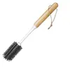 Cepillo para Ollas con Mango de Bambú Transfronterizo para Limpieza del Hogar en la Cocina, Cepillo de Plástico Multifuncional para Lavar Ollas, Cepillo para Lavar Platos con Aceite Antiadherente Hecho de Bambú