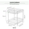 Estante de almacenamiento para cocina, organizador de encimera, gadget para el hogar, estante de gabinete multicapa, panel divisor para colocar tazones y platos