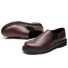Zapatos de Cuero Nappa de Caña Baja con Banda Elástica para Mujer, Botines Cortos de Cuero Genuino Estilo Británico Talla Grande, Punta Redonda, Casual Unisex para Pareja, Ropa de Trabajo