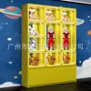 Diseño de Distribución Personalizado, Ciudad de Videojuegos, Vitrina de Tienda de Juguetes de Moda, Gabinete de Regalos Pintado, Gabinete de Pared de Pinball Divertido, Gabinete de Muñecas Hecho a Mano