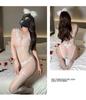 Medias Sexys Transparentes 5D Lisas Aceitosas Ajustadas Traje de Baño Aceitoso Abertura Ultra-Delgadas Sexys Intimates que No se Quitan Traje para Mujer
