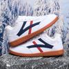 Zapatos de Tai Chi Otoño e Invierno Forro de Felpa Engrosados Cálidos Suela Suave Superficie Suave Cuero Genuino Suela de Carne Mismo Estilo para Hombres y Mujeres Zapatos de Práctica Zapatos de Artes Marciales