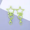 Boting Llavero de Cangrejo Estrella de Cinco Puntas Pintado DIY Lindo Versátil Colgante Accesorios Venta al por Mayor